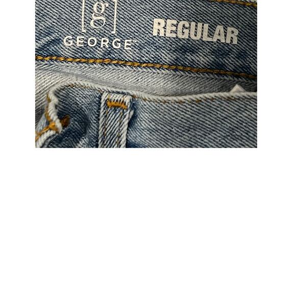 George Regular Blue Jeans, Men's 30x30 - Picture 3 of 4